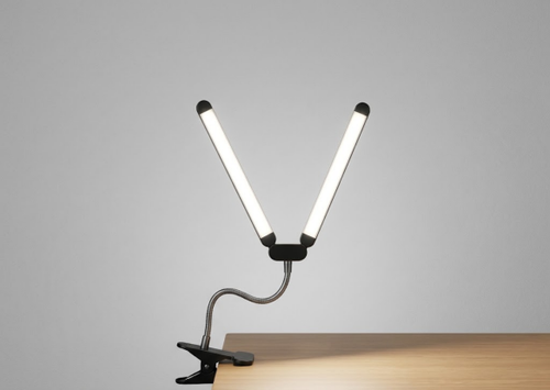 Lámpara LED Doble con Clip Flexible